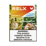 RELX悦刻 Package V240407 Rendering Front RELX Pod Pro 2 3 Pods Passion Fruit lce Tea 3 STDX M 6941974920694 电子烟