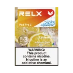 RELX悦刻 Package V240407 Rendering Front RELX Pod Pro 2 3 Pods Sea Salt Lemon lce 3 STDX M 6941974920663 电子烟