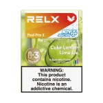 RELX悦刻 Package V240717 Rendering Front RELX Pod Pro 2 3 Pods Cuke Lemon Lime Ice 3 STDX M 6941974932468 fid1721631035630tmrd 电子烟