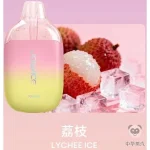 Jolly Ice 冰爆 4000口 一次性电子烟 荔枝口味产品图