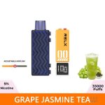 RELX 悦刻积木 35000口 一次性电子烟 青提茉莉口味产品图