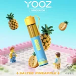 YOOZ 乐高一次性电子烟 盐水菠萝口味产品图
