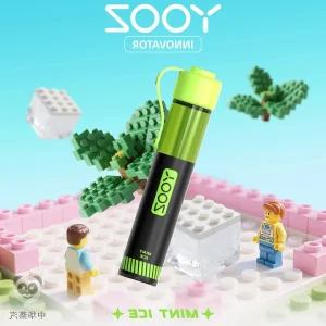 YOOZ 乐高一次性电子烟 灵魂薄荷口味产品图