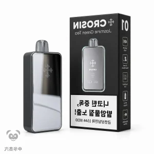 CROSIN 克罗心 40000口 一次性电子烟 茉莉绿茶口味产品图