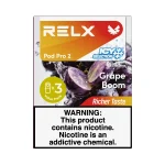 RELX 悦刻 Pod Pro 2 烟弹 3颗装 加浓葡萄口味产品图
