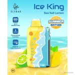 ELFBAR Ice King 冰王夏日版 40000口 一次性电子烟 海盐柠檬口味产品图