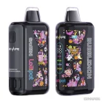 Bubblemon 炫彩二代 Graffiti-II 30000口 换弹电子烟 套装 黑色+黑加仑薄荷 口味产品图